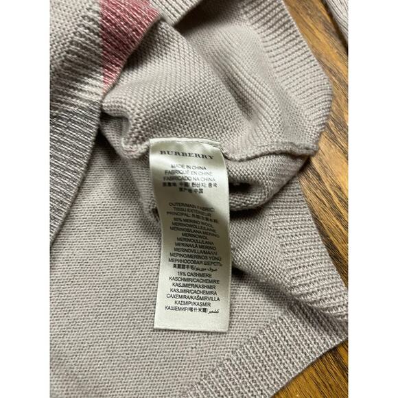 Burberry Nova Check Knit Sweater - Picture 7 of 7